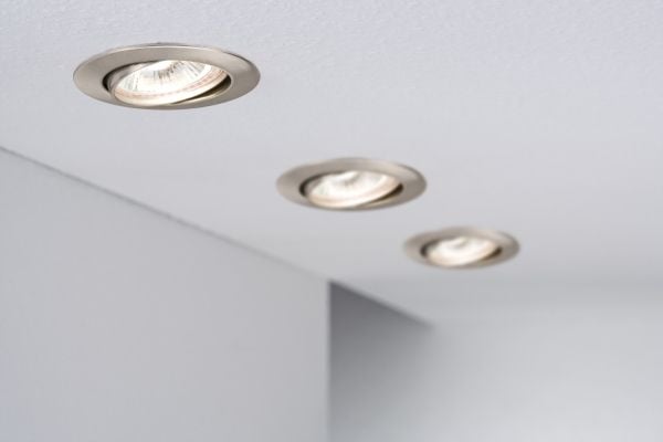 Paulmann 988.78, Innsunket spotlight, GU10, 1 ampuller, 230 V, Rustfritt stål
