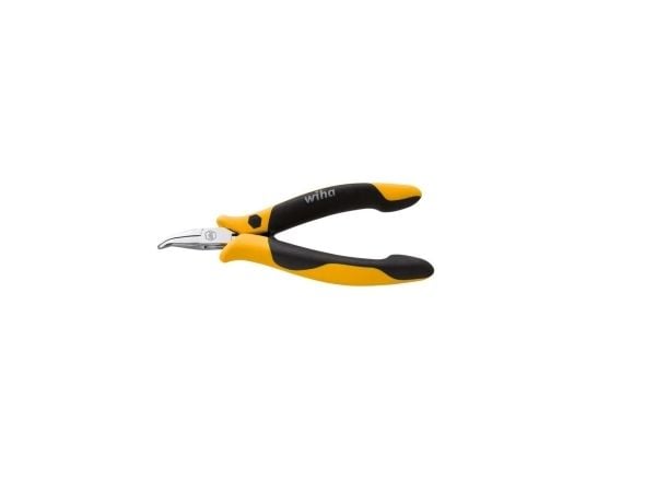 Wiha Z 36 1 04, Nåltänger, Stål, Svart, Gul, 120 mm, 60 g