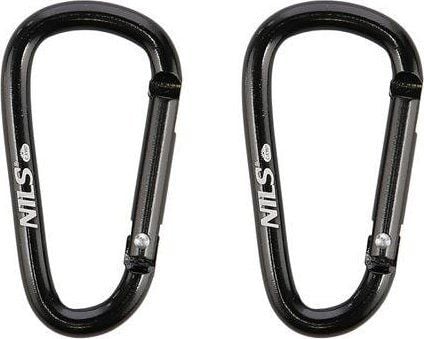 Nils Extreme karabinkrok 2 stk. NC1710 svart