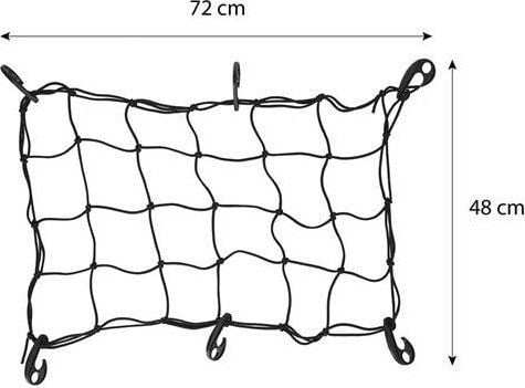 Nils Extreme NC1600 turistsjanger/nett 72x48 cm NILS CAMP