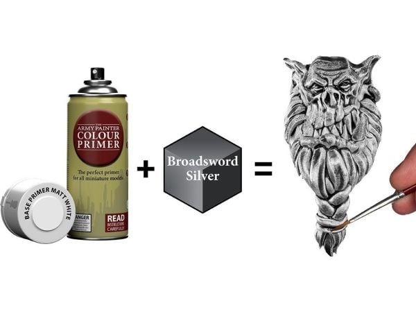 Army Painter Speedpaint Metallic 2.0: Broadsword Silver