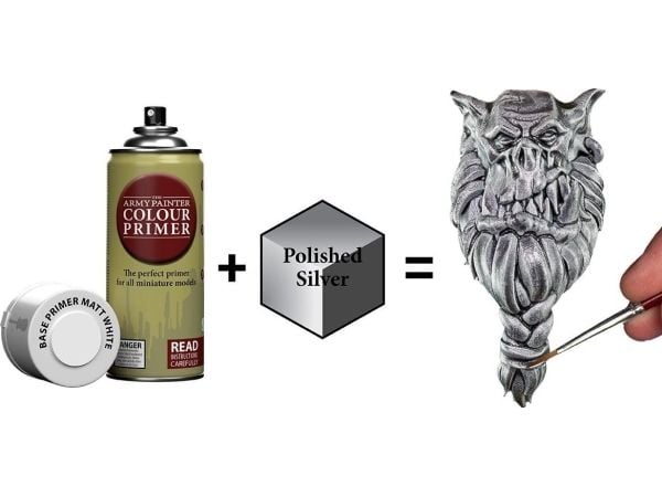 Army Painter SPEEDPAINT Metallic 2.0: Polished Silver