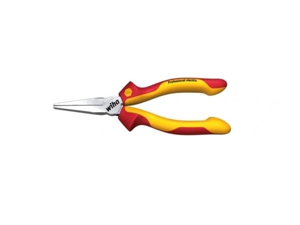 Wiha Z 07 0 06, Nåltänger, Stål, Röd, Gul, 160 mm, 160 g