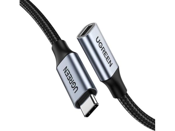 Ugreen USB-C - USB-C USB-kaapeli 0,5 m musta (80810B)