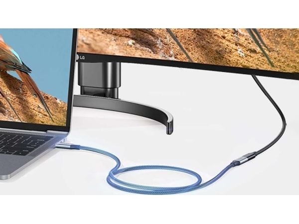 Ugreen USB-C - USB-C USB-kaapeli 0,5 m musta (80810B)
