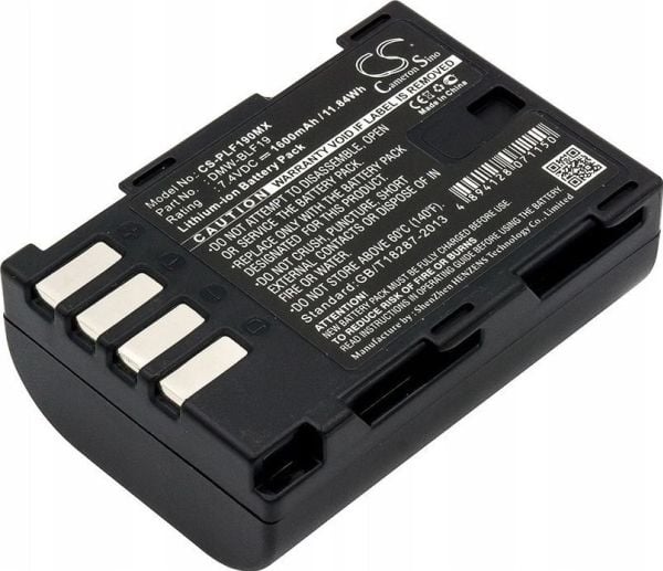 Akku Cameron Sino ladattava akku tyyppi Dmw-blf19/Dmw-blf19e Panasonic/Cs-plf190mx:ään
