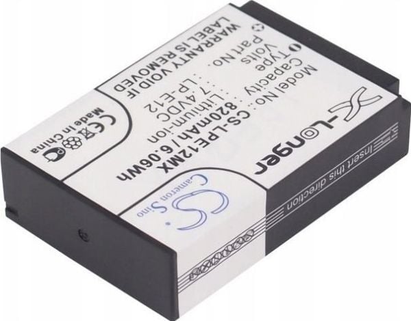 Cameron Sino-batteri for Canon/Cs-lpe12mx, LP-E12 / LC-E12