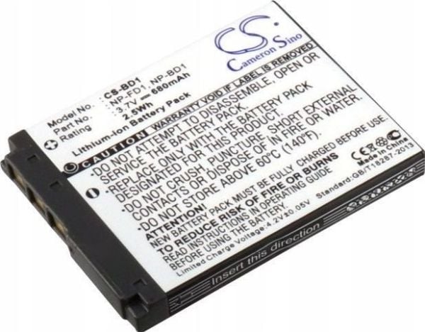 Cameron Sino-batteri NP-BD1 / NP-FD1 til Sony / CS-BD1