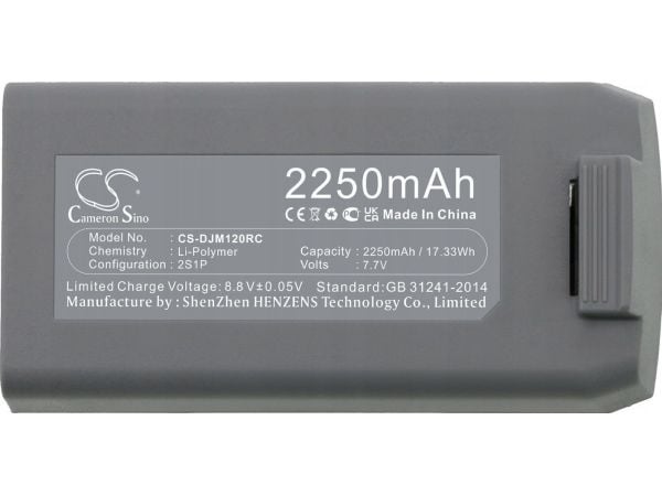 Cameron Sino akku tyyppi Cp.ma.00000326.01 Dji Mavic Mini 2 / Mini Se / Cs-djm120rc varten
