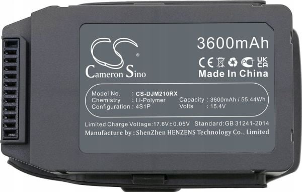 Cameron Sino ladattava akku tyyppi Fb2-3850 Dji Mavic 2 Pro / Mavic 2 Zoom / Cs-djm210rx varten
