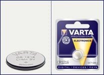 Maxell CR 1216 - Batteri CR1216 - Li - 25 mAh