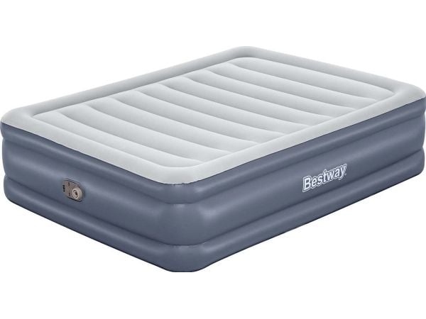 Bestway 6713I / 23, Dubbelmadrass, Queen size-säng, Rektangel, inomhus, Inbyggd luftpump