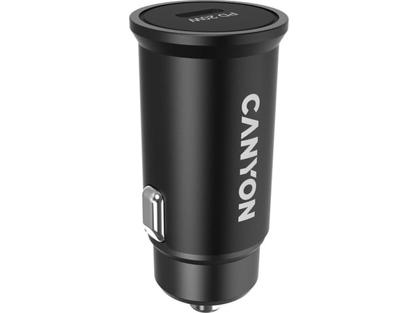 Canyon C-20 - Bilstrømadapter - 20 watt - PD (USB-C) - svart