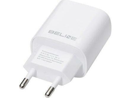 Väggladdare Beline 20W 1xUSB-C PD 3.0 utan kabel - vit