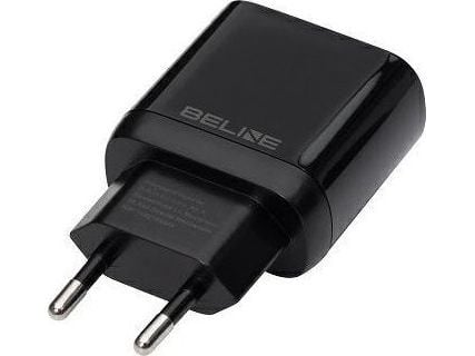 Beline lader 25W GaN USB-C + USB-C-kabel, svart