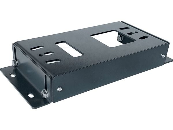 Presbet monteringsbase 6,5–10,5 cm, galvanisert, RAL7016, for drivere NICE, FAAC, GENIUS, BENINCA, KEY, CAME, ROGER