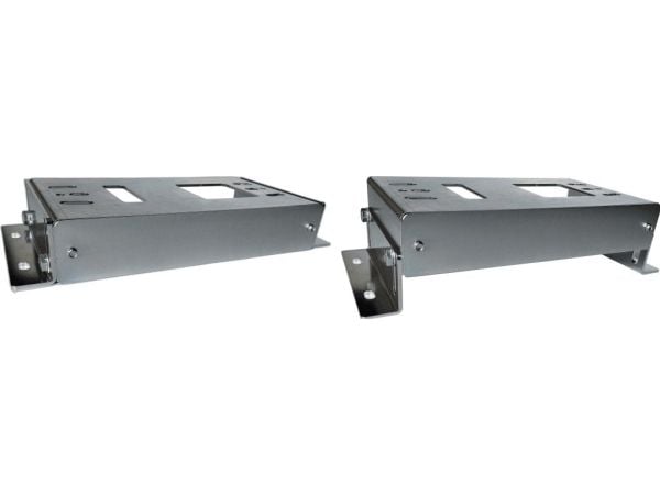 Presbet monteringsbase 6,5–10,5 cm, galvanisert, RAL7016, for drivere NICE, FAAC, GENIUS, BENINCA, KEY, CAME, ROGER