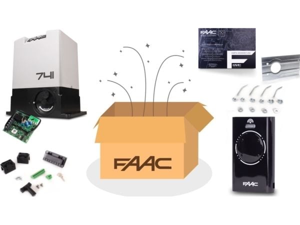 Faac Delta 3 - FAAC 741 900 kg:n liukuportteja varten