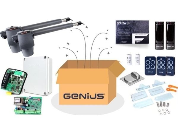 Genius G-Bat 400 för dubbla portar upp till 8 m (5170218)