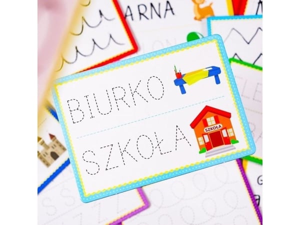 Lisciani Montessori-sett - skriverpenn med 32 tavler