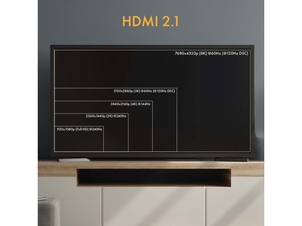 Claroc HDMI til HDMI-kabel 70 m svart (FEN-HDMI-21-70M)