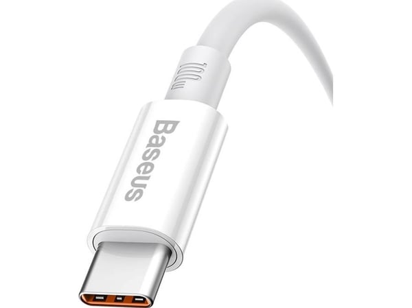 USB-kabel Baseus USB-A till USB-C 0,25 m vit (P10320102214-00)