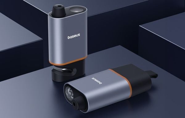 Baseus bilaccessoar: krosshammare för rutor + kniv till bälten (svart)