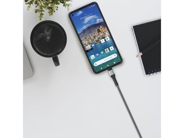 Energizer Ultimate - USB-A USB-C liitäntäkaapeli 2m (hopea)