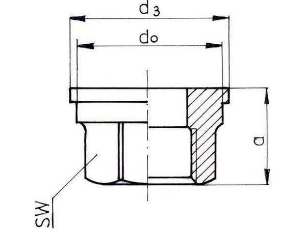 ZAWIERCIE Dobbel kontakt (tupp) 1 1/4" svart
