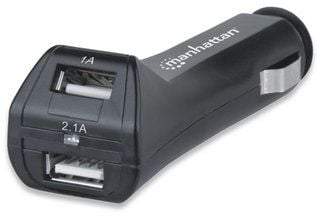 Manhattan 101721, Automatisk, Cigartenner/lighter, 5 V, Sort