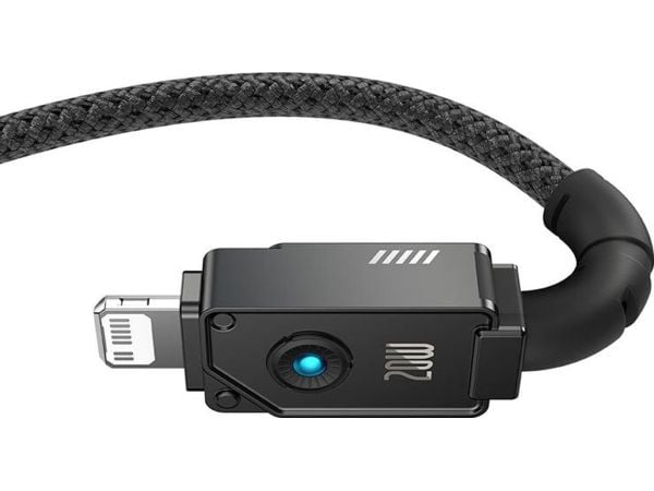 Baseus USB C - IP 20A pikalatauskaapeli, 1m (musta)