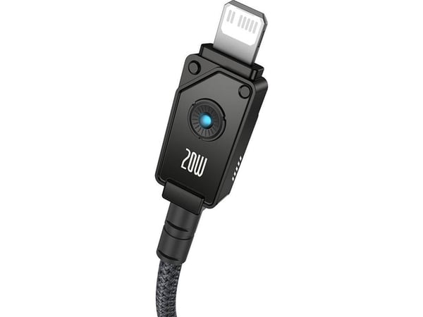 Baseus USB C - IP 20A pikalatauskaapeli, 1m (musta)