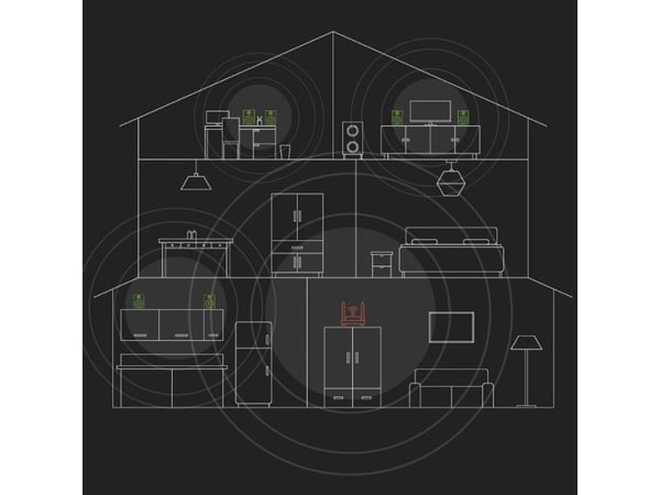 Audioengine A1-MR aktive multiroom-høyttalere med streaming