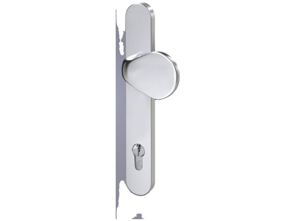 BASI 7840-0108, Käytäväoven kahva, Sisätila ja ulkotila, Ruostumaton teräs, Ruostumaton teräs, 246 mm, 1,29 kg