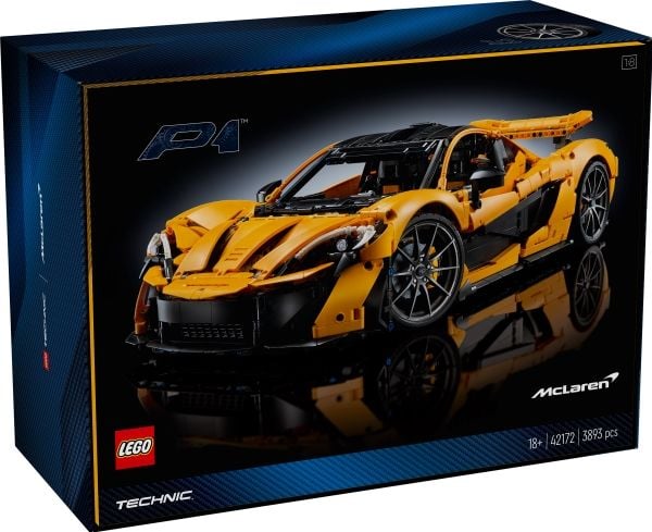 LEGO Technic 42172 McLaren P1 byggsats, 3893 st., 18+