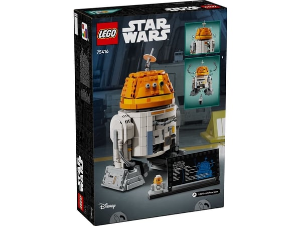 LEGO Star Wars 75416 astromekaanikkodroidi Chopper (C1-10P), 1039 osaa, 10+