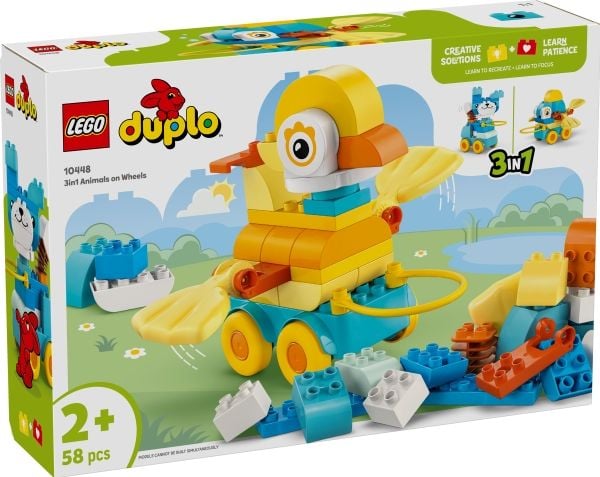 LEGO DUPLO Town 10448 3-i-1 Dyr på hjul