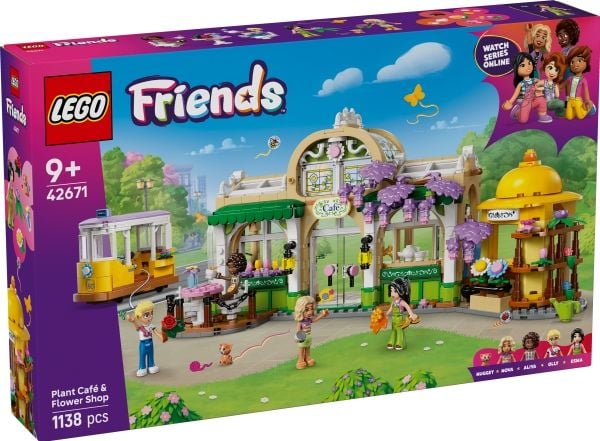 LEGO Friends 42671 Kafé med blomsterbutikk
