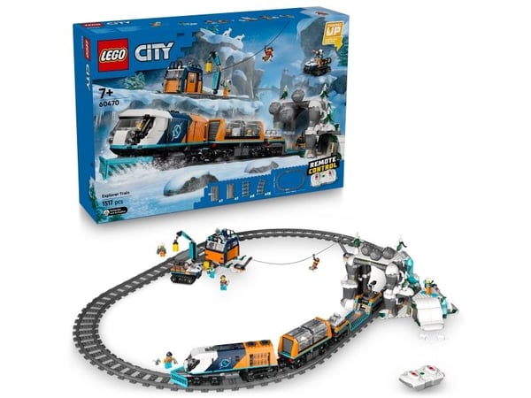 LEGO City 60470 Arktisten tutkimusretkeilijöiden pikajuna