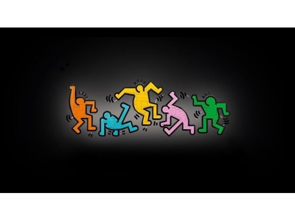 LEGO ART 31216 Keith Harings dansende figurer