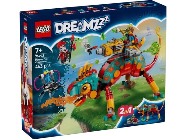LEGO DREAMZzz 71492 Mateos ildkameleon
