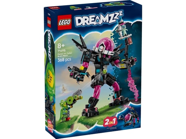 LEGO DREAMZzz 71495 Mateo mot Kyberhjerne-roboten
