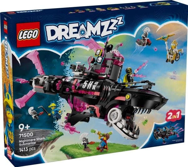 LEGO DREAMZzz 71500 Marerittets hai-ubåt