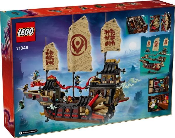 LEGO Ninjago 71848 Tempelskipet Bounty