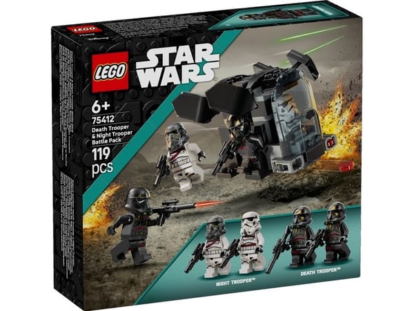 LEGO Star Wars TM 75412 Stridspakke med Death Trooper og Night Trooper