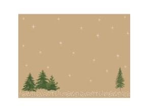 Dækkeserviet Bio Dunicel L30 x B40 cm Humble Trees Brun,5 pk x 100 stk/krt