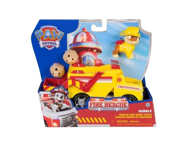 Paw Patrol Fire Rescue Vehicle - Rubble