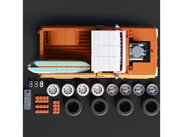 Hot Wheels Brick Shop Elite Series byggsats 858 st. Custom '62 Chevy Pickup