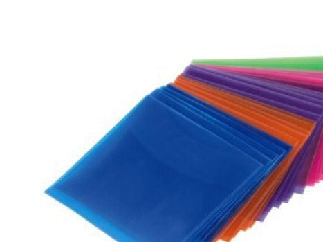 Hama CD-ROM/DVD-ROM Protective Sleeves 50, 50 levyt, Monivärinen, 170 mm, 135 mm, 42 mm, 290 g