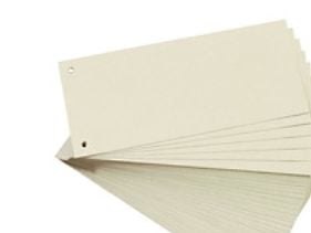 Herlitz Pappavdeler 10,5x24cm 100 stk. (10843621) Herlitz Pappavdeler 10,5x24cm 100 stk. (10843621)